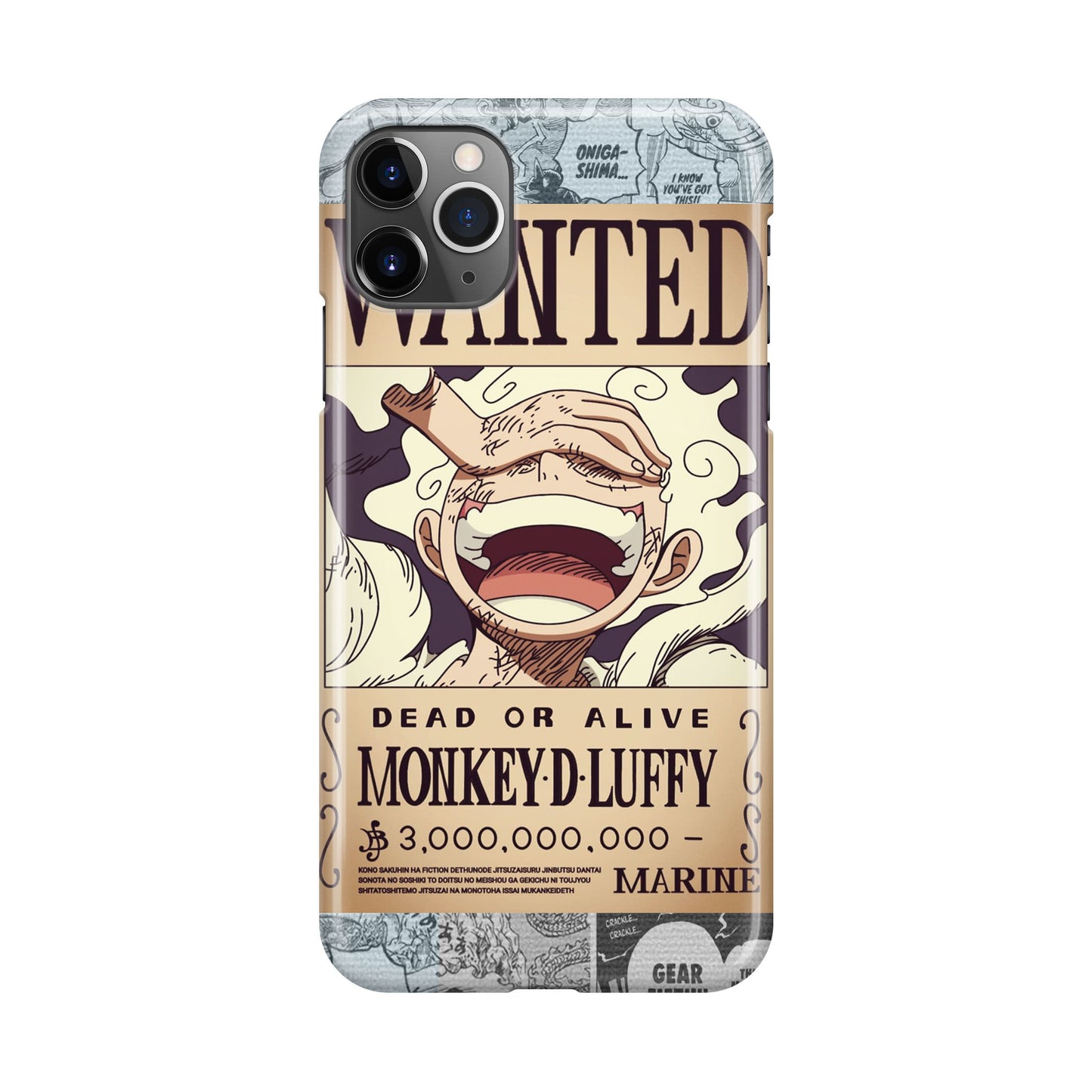 Gear 5 Wanted Poster iPhone 11 Pro Max Case