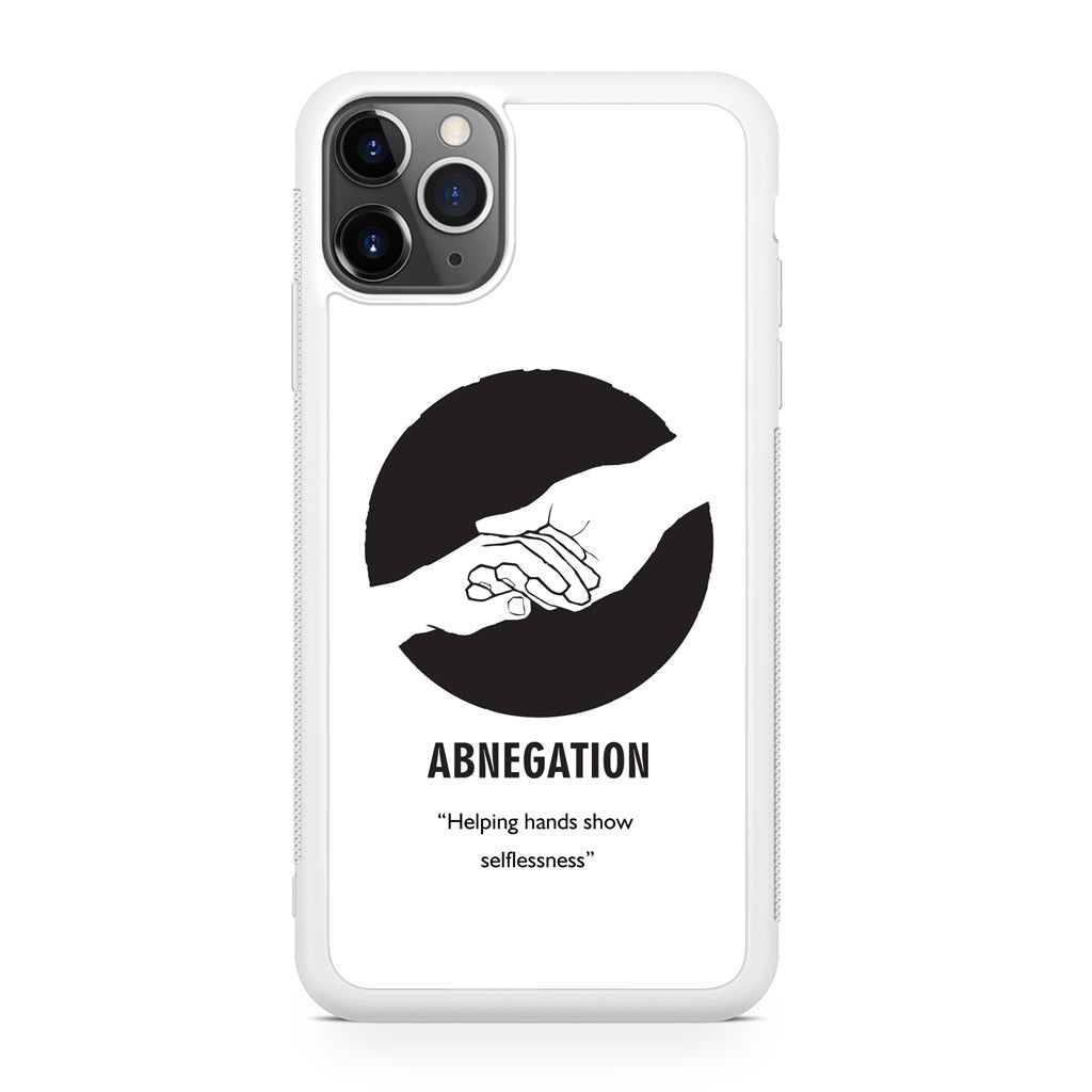 Abnegation Divergent Faction iPhone 11 Pro Max Case