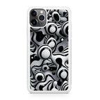 Abstract Art Black White iPhone 11 Pro Max Case