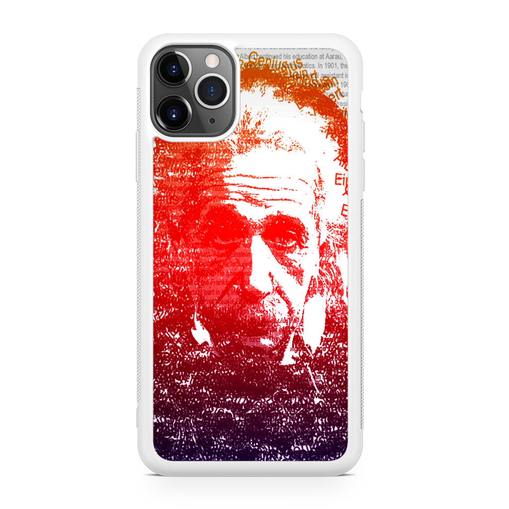 Albert Einstein Art iPhone 11 Pro Max Case