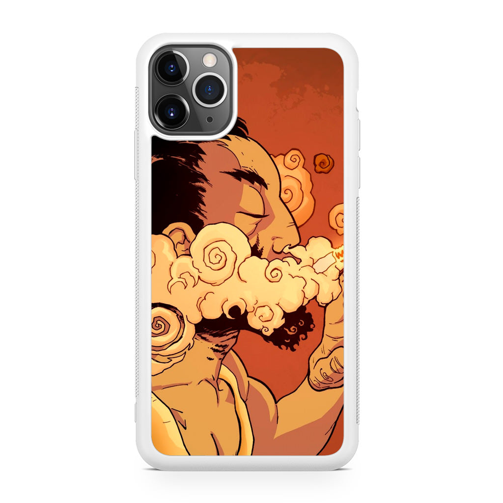 Artistic Psychedelic Smoke iPhone 11 Pro Case