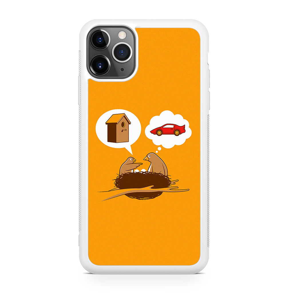 Bird Life Priorities iPhone 11 Pro Case