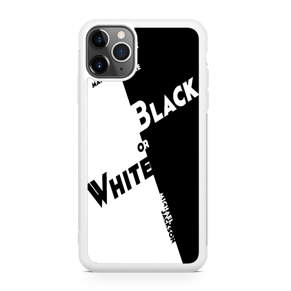 Black Or White Michael Jackson iPhone 11 Pro Case