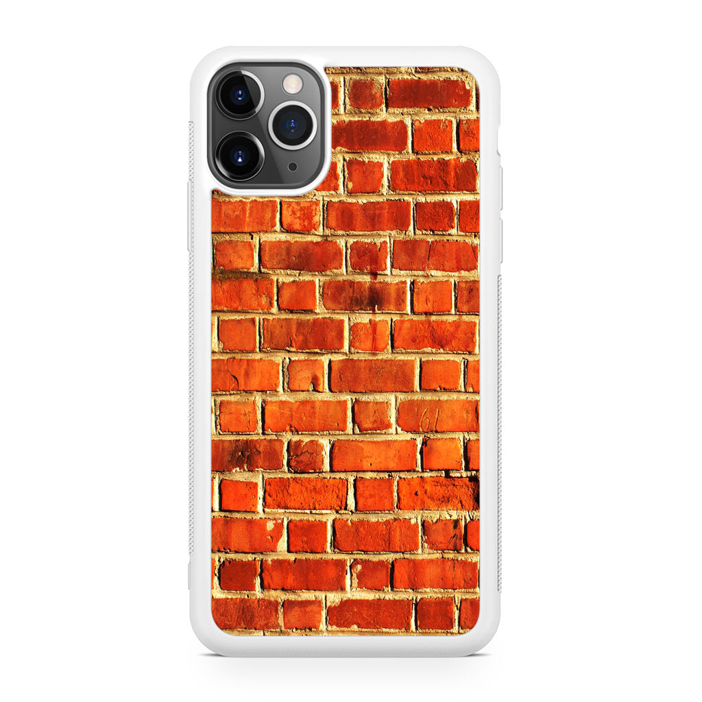 Brick Wall Pattern iPhone 11 Pro Case