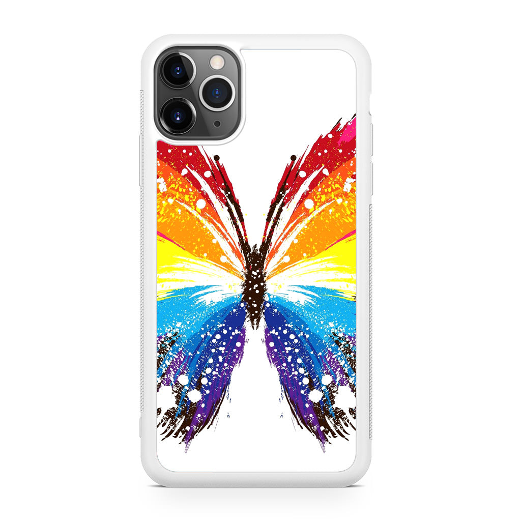 Butterfly Abstract Colorful iPhone 11 Pro Case