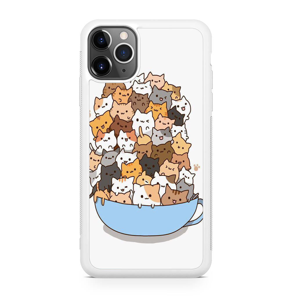 Cats on A Bowl iPhone 11 Pro Case