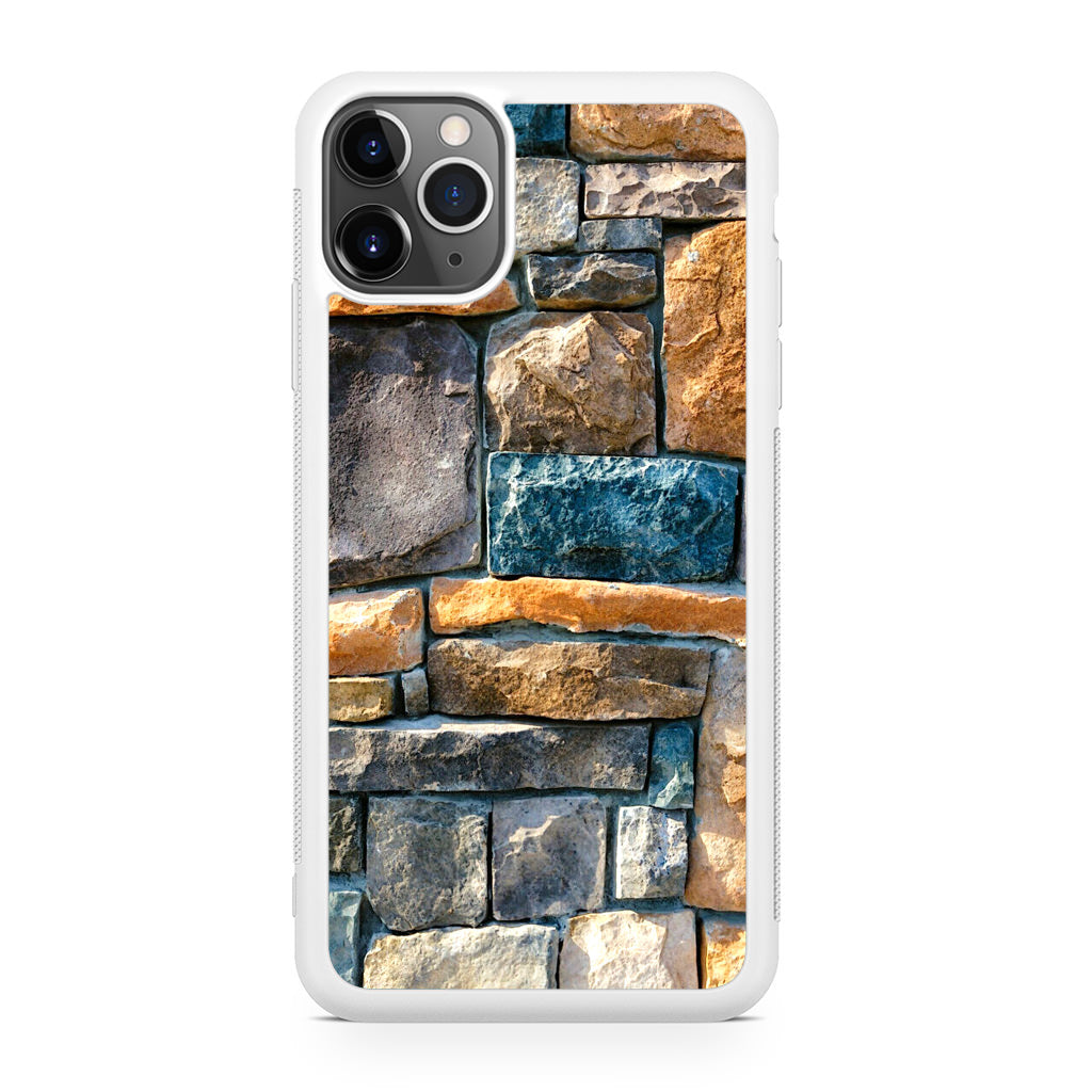 Colored Stone Piles iPhone 11 Pro Case