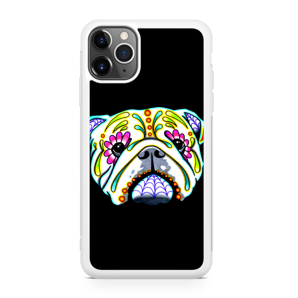 Colorful Bulldog Art iPhone 11 Pro Case