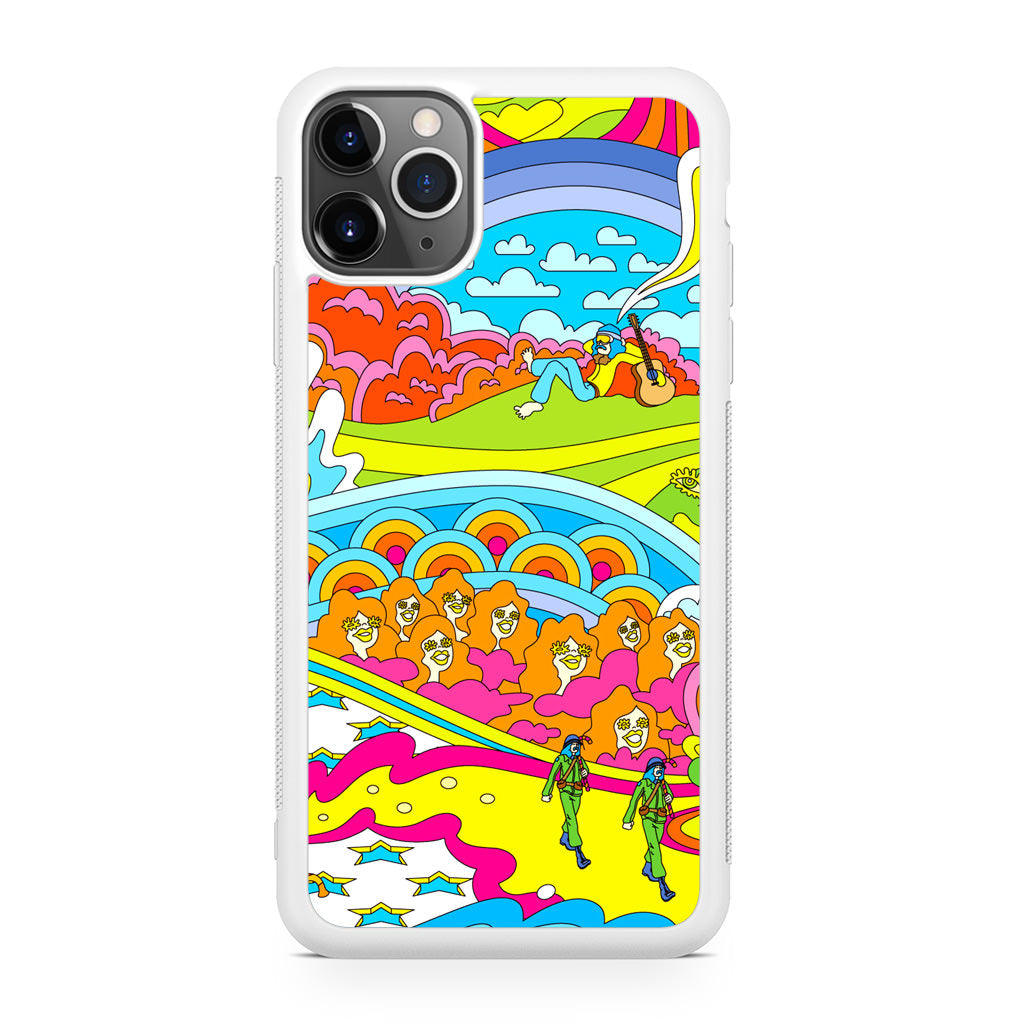 Colorful Doodle iPhone 11 Pro Case