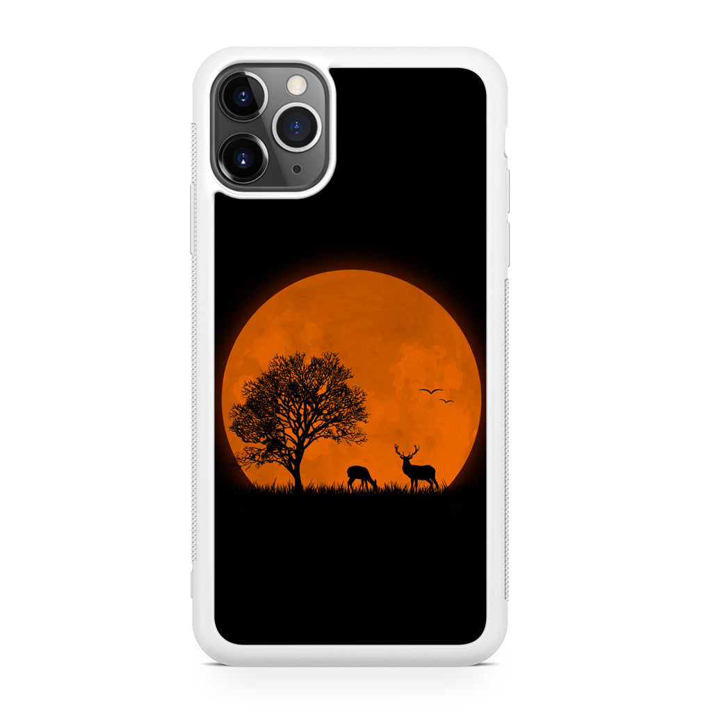 Deer Silhouette iPhone 11 Pro Case