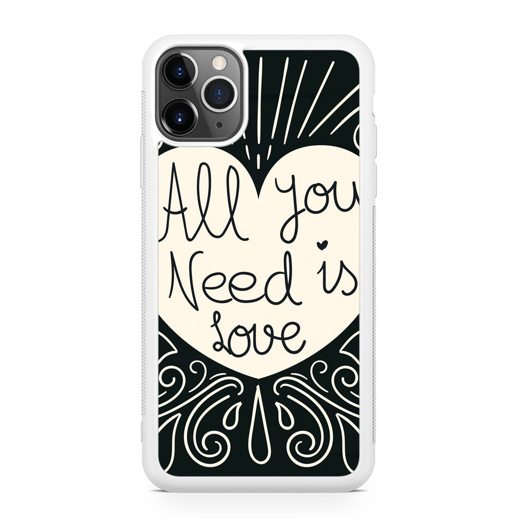 Drawn Love iPhone 11 Pro Case