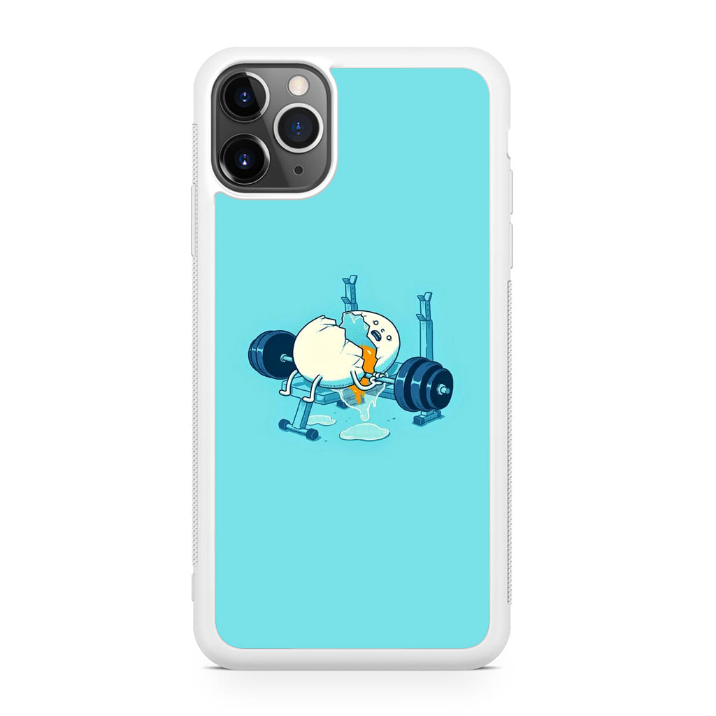 Egg Accident Workout iPhone 11 Pro Case