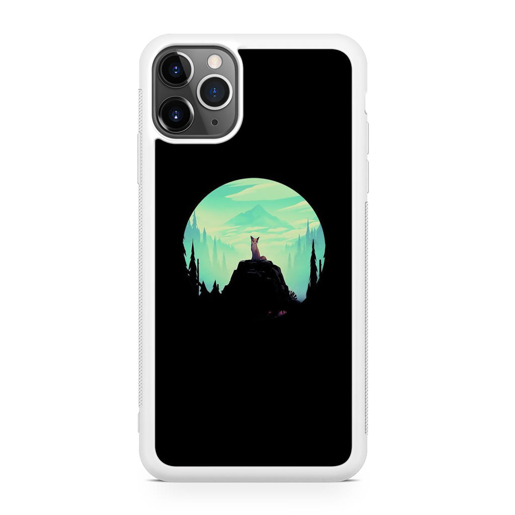 Fox on the Rock iPhone 11 Pro Case