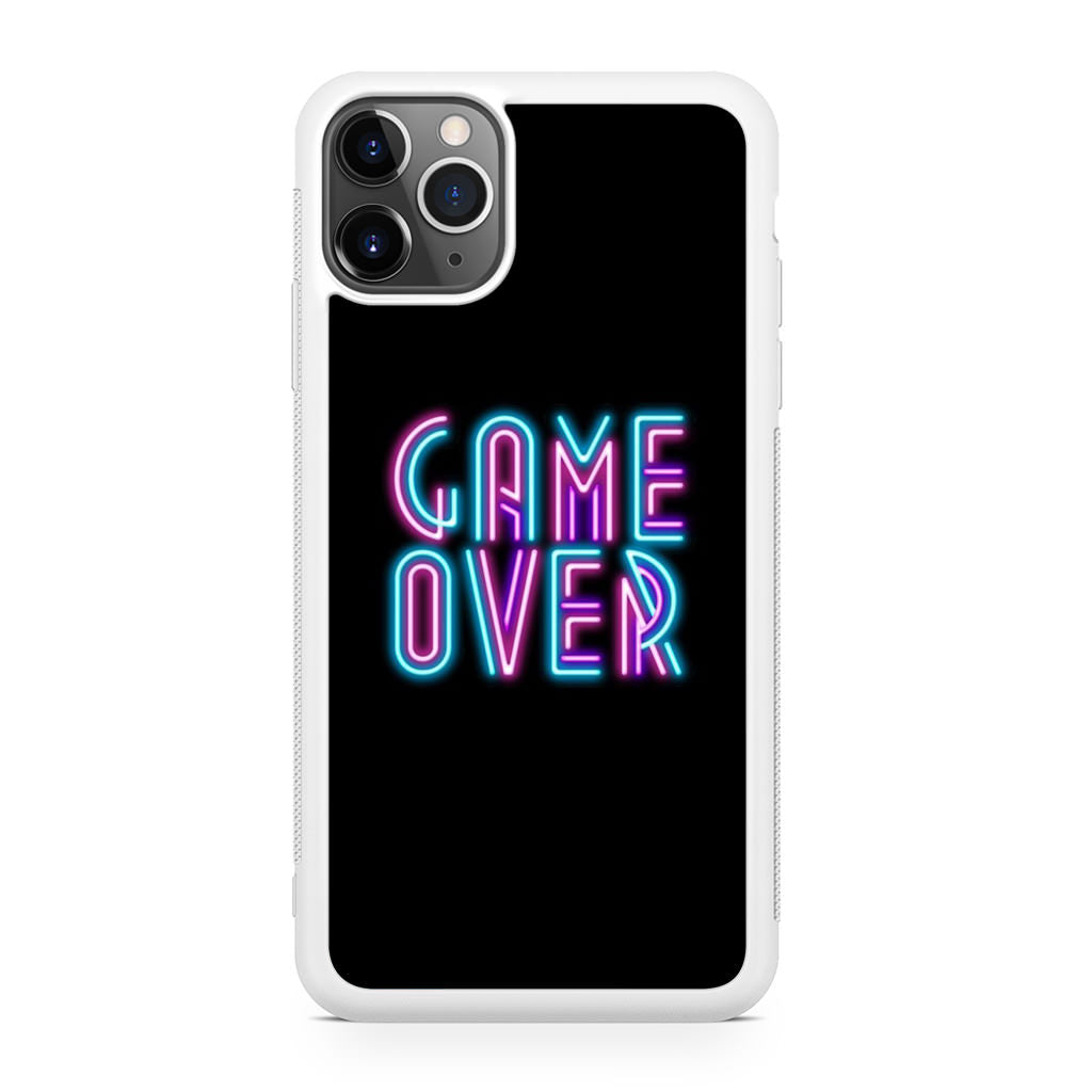 Game Over Neon iPhone 11 Pro Case