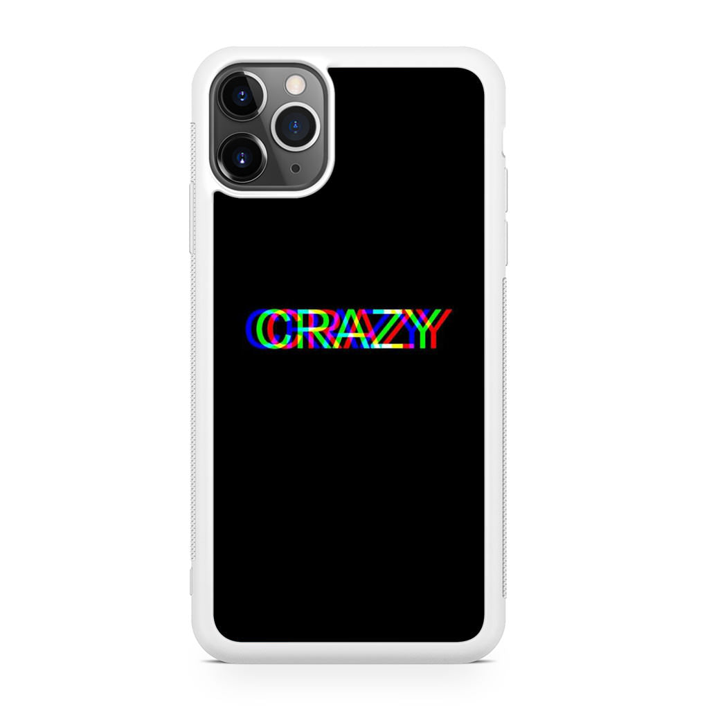 Glitch Crazy iPhone 11 Pro Case