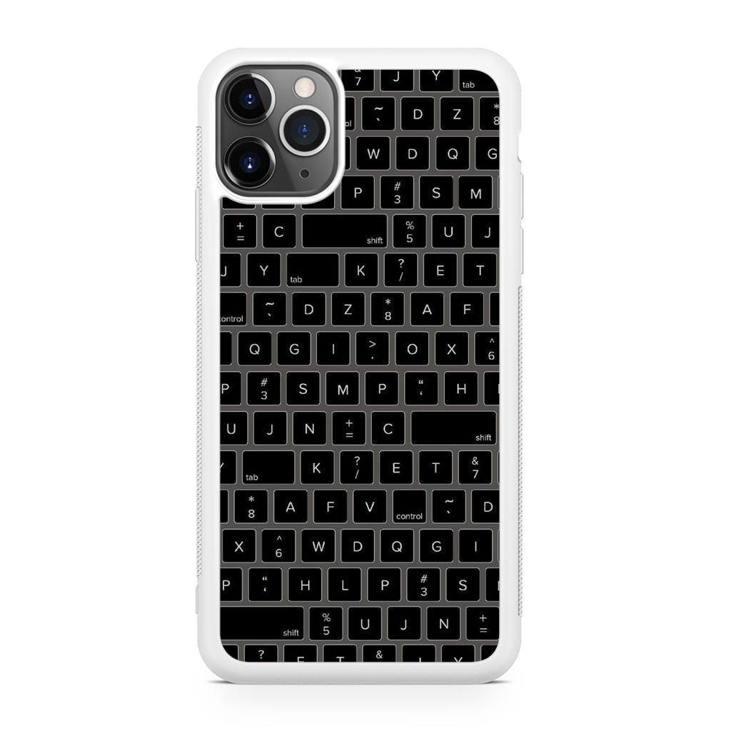 Keyboard Button iPhone 11 Pro Case