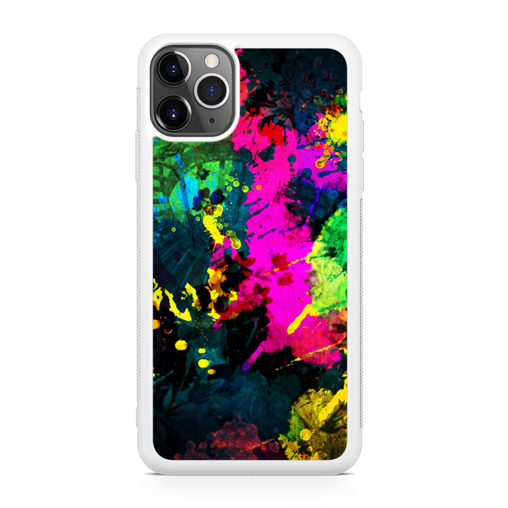 Mixture Colorful Paint iPhone 11 Pro Case