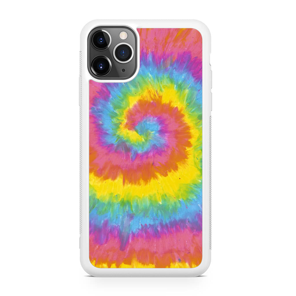 Pastel Rainbow Tie Dye iPhone 11 Pro Case