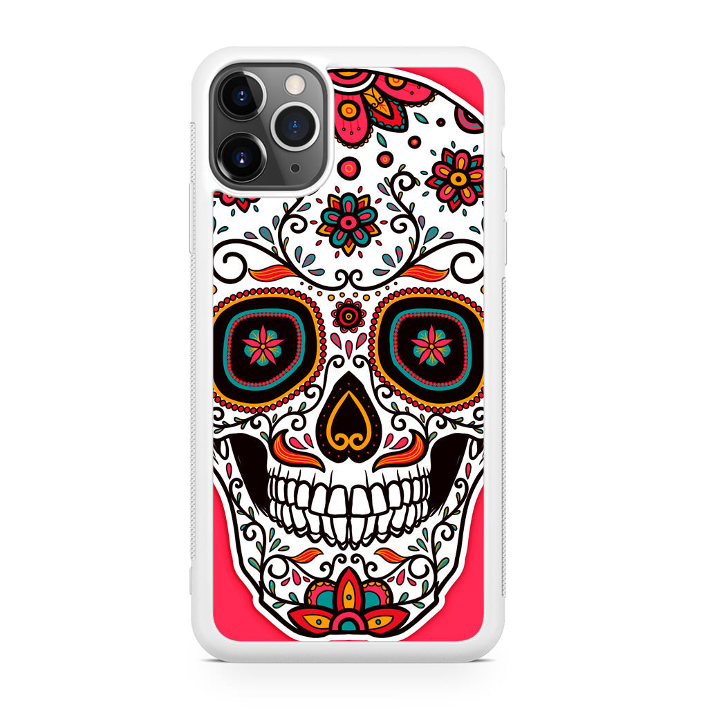 Pink Sugar Skull iPhone 11 Pro Case