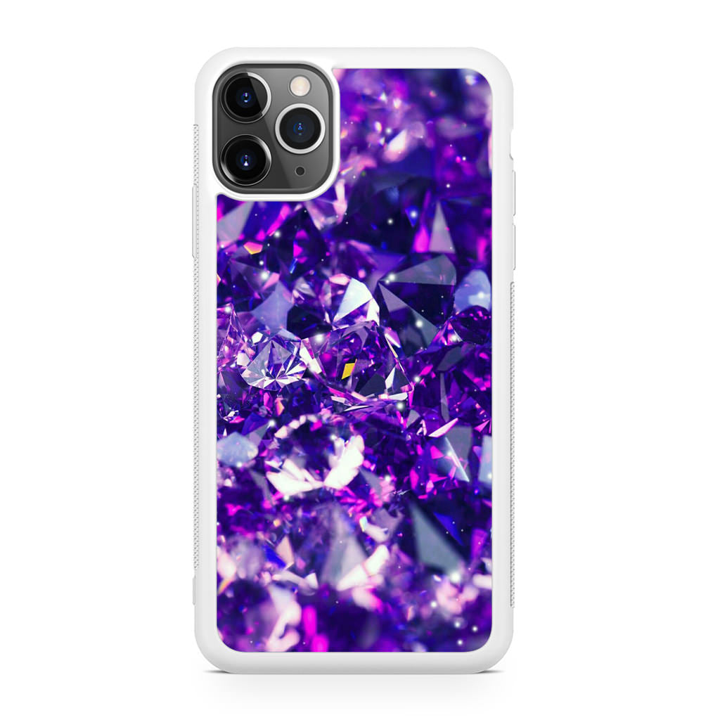 Purple Crystal iPhone 11 Pro Case