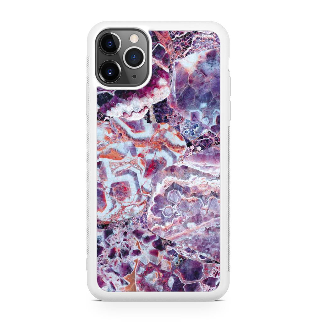 Purple Marble iPhone 11 Pro Case