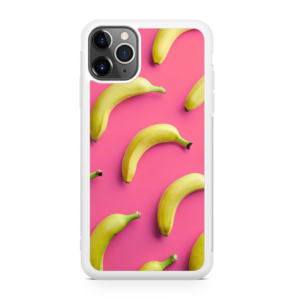 Real Bananas Fruit Pattern iPhone 11 Pro Case