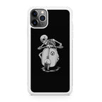 Skeleton Rides Scooter iPhone 11 Pro Case