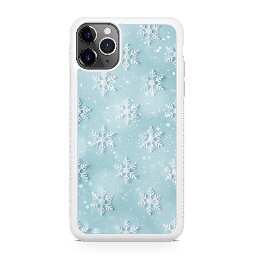 Snowflakes Pattern iPhone 11 Pro Max Case