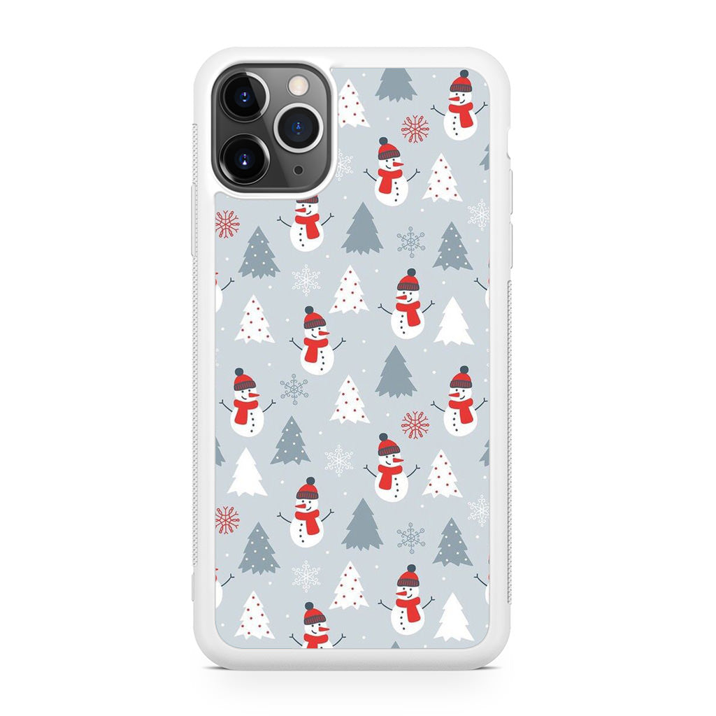 Snowmans Pattern iPhone 11 Pro Max Case