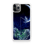 Tardis Walking To The Moon iPhone 11 Pro Case