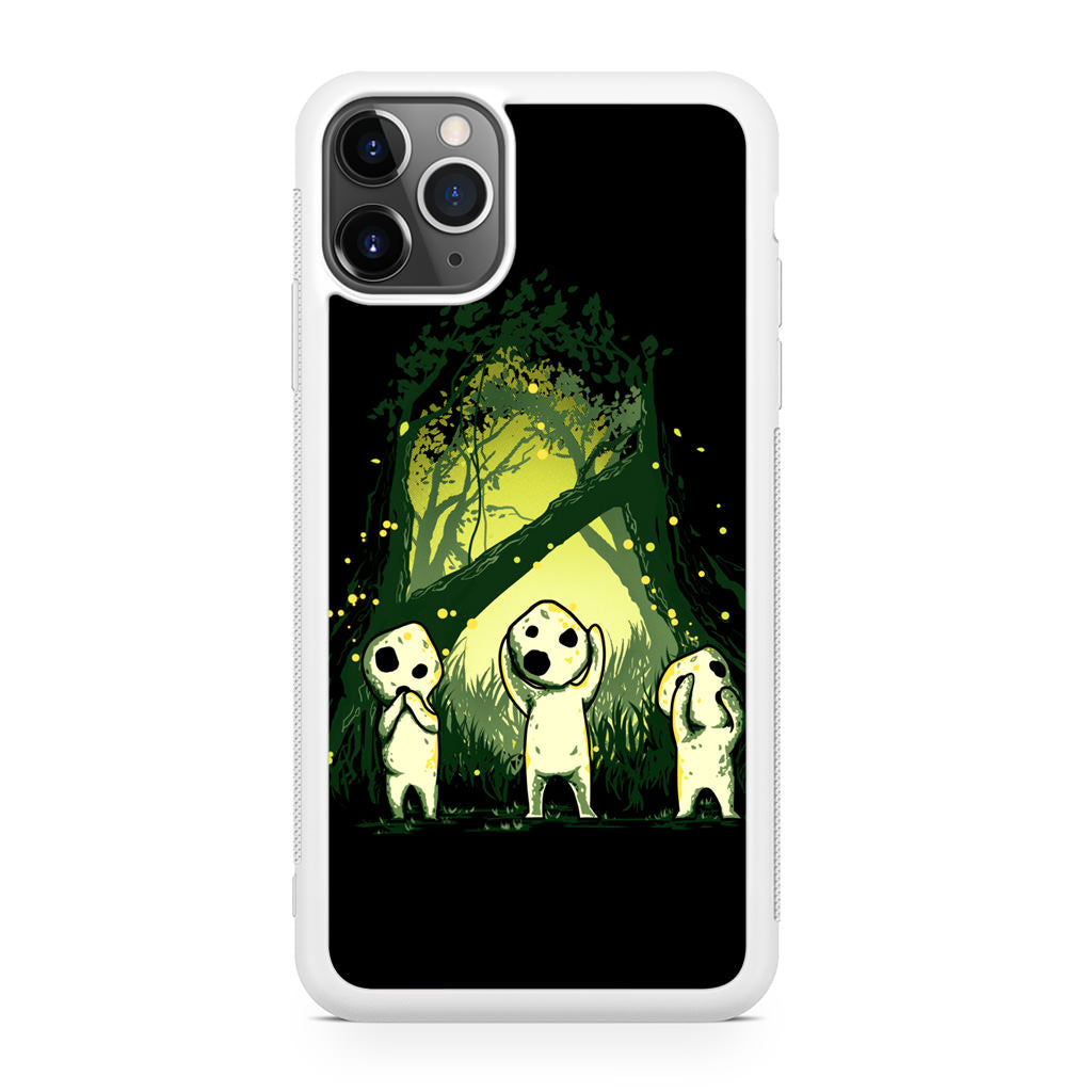 Three Wise Of Kodama iPhone 11 Pro Case