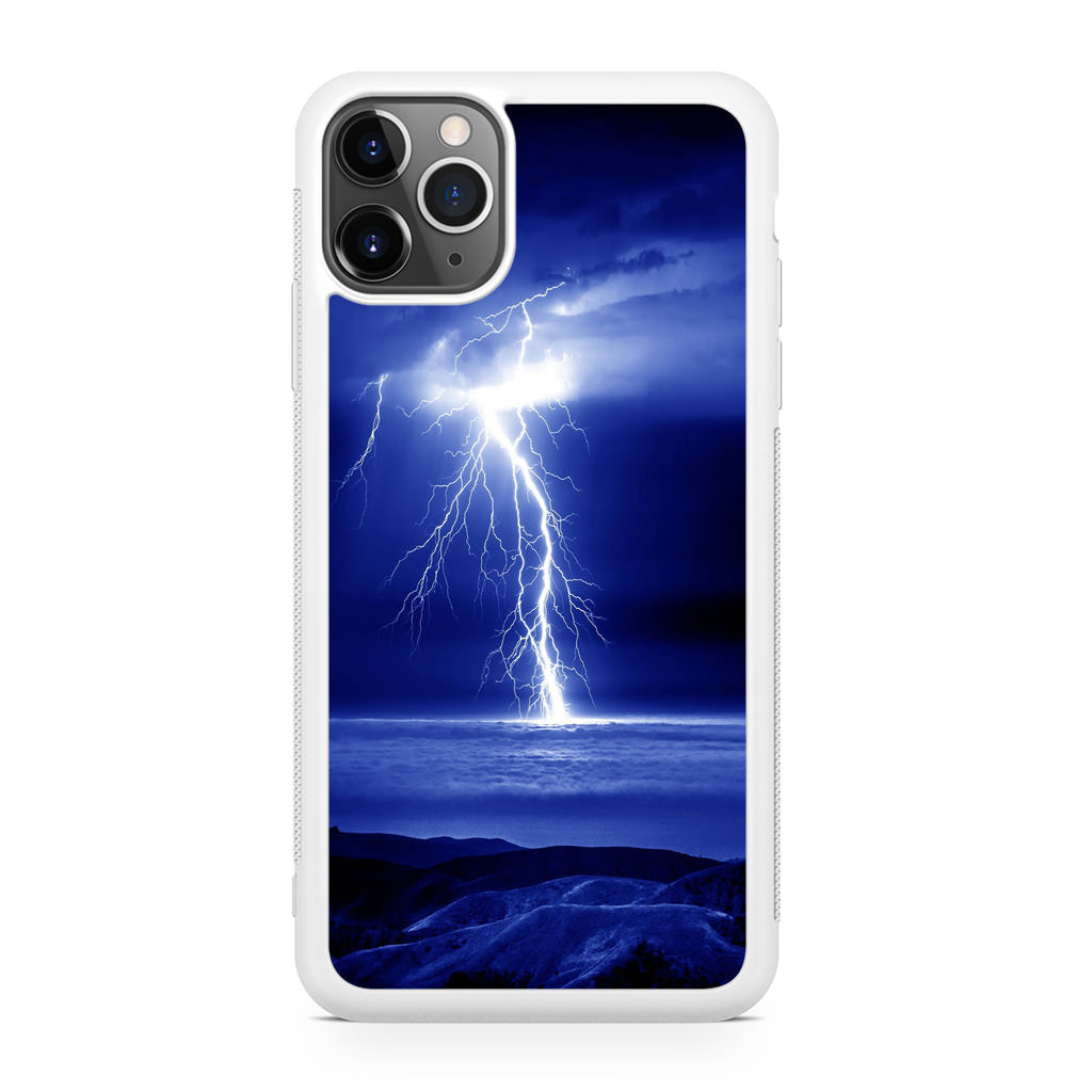 Thunder Over The Sea iPhone 11 Pro Case