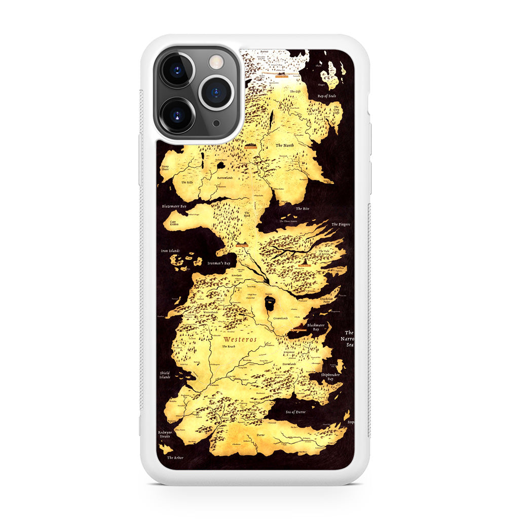 Westeros Map iPhone 11 Pro Case