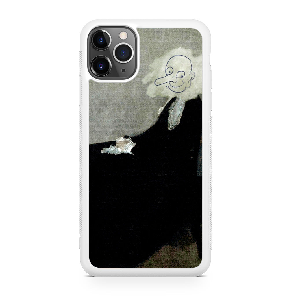 Whistler's Mother by Mr. Bean iPhone 11 Pro Case