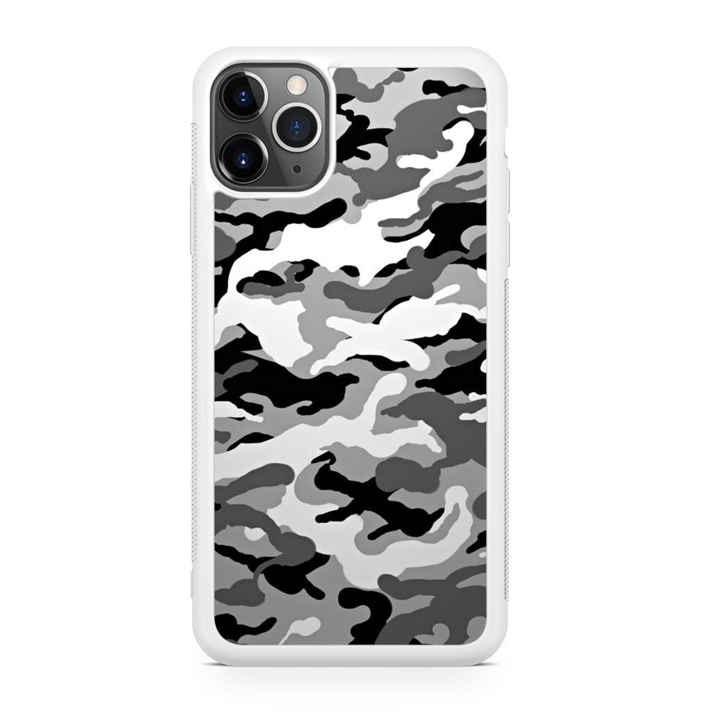 Winter Army Camo iPhone 11 Pro Case