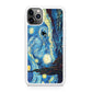 Witch on The Starry Night Sky iPhone 11 Pro Max Case