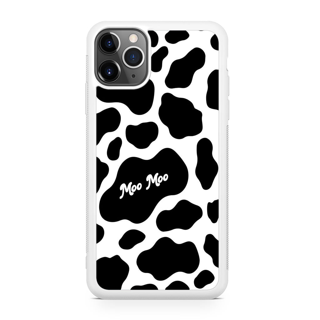 Moo Moo Pattern iPhone 11 Pro Case