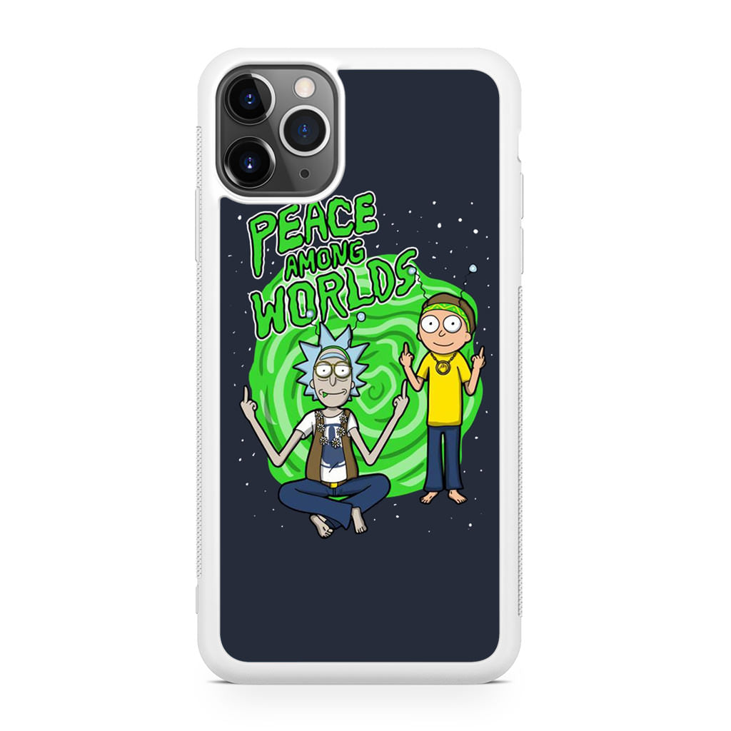 Rick And Morty Peace Among Worlds iPhone 11 Pro Max Case