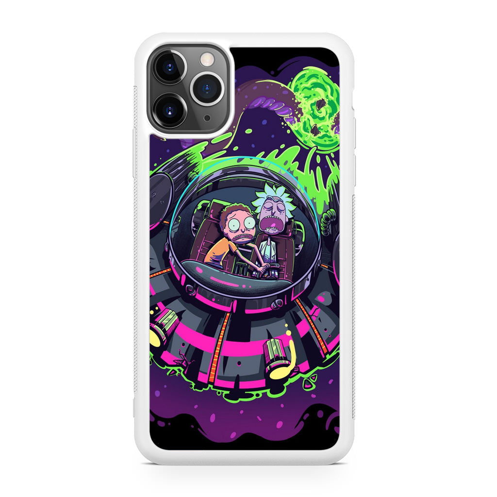 Rick And Morty Spaceship iPhone 11 Pro Max Case