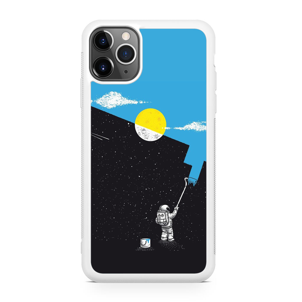 Space Paiting Day iPhone 11 Pro Case