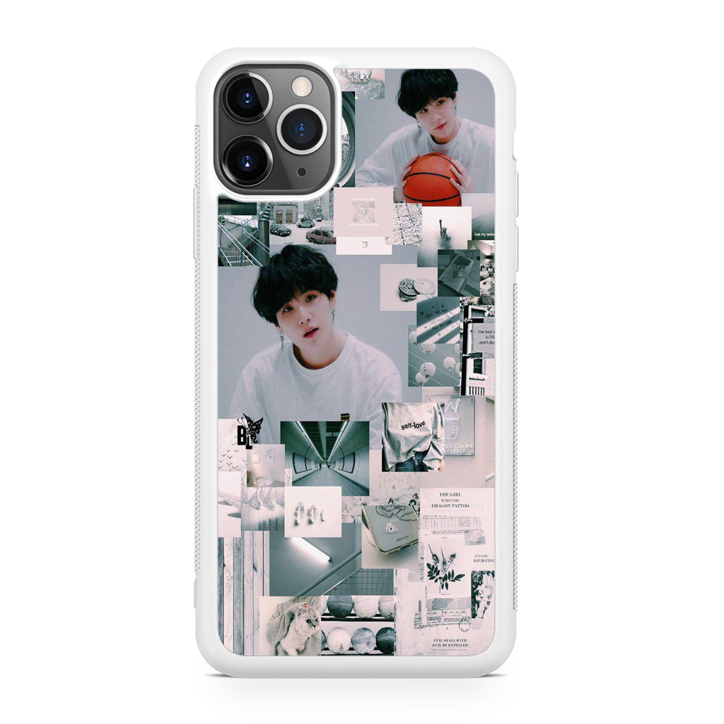 Suga College Wallpaper iPhone 11 Pro Case