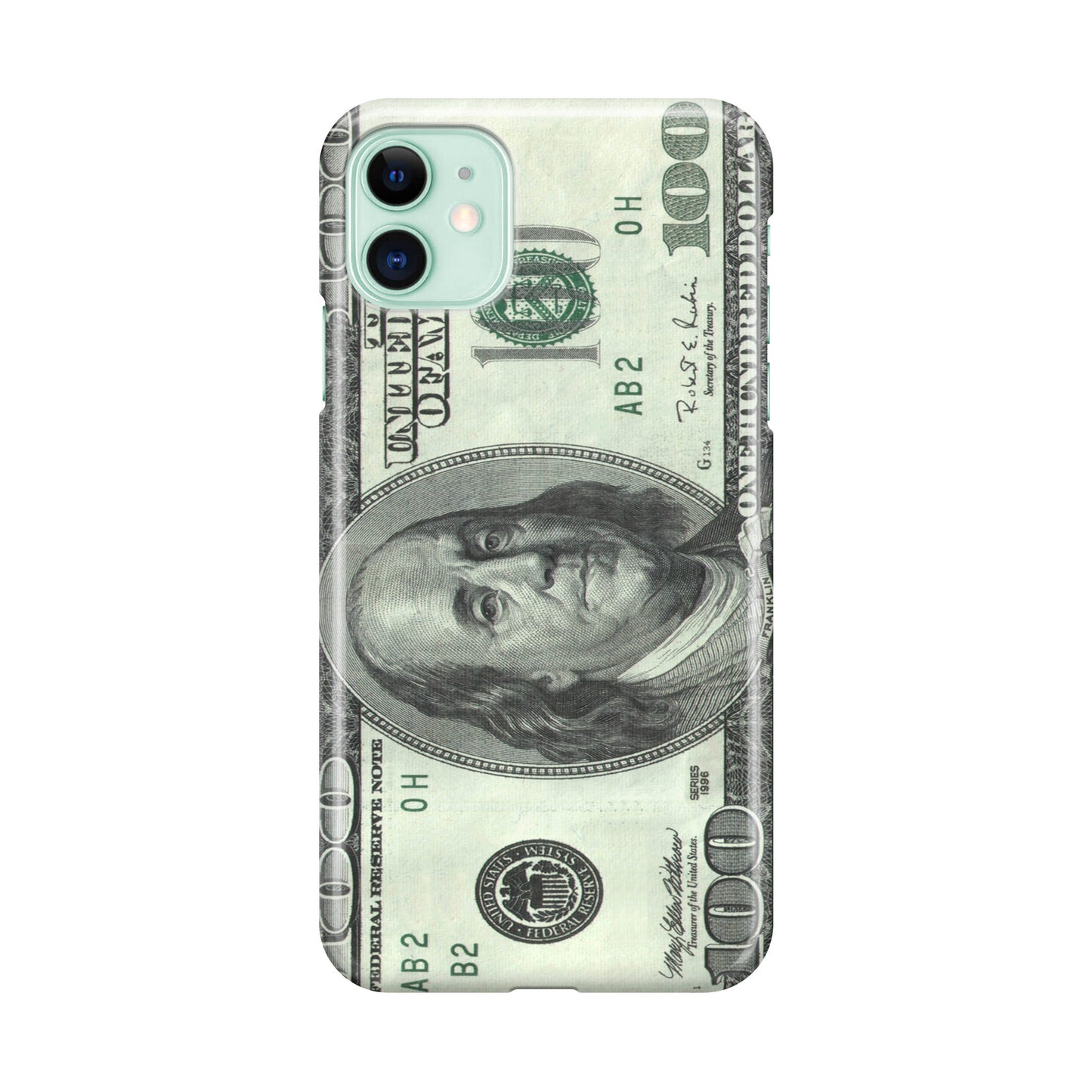 100 Dollar iPhone 12 mini Case