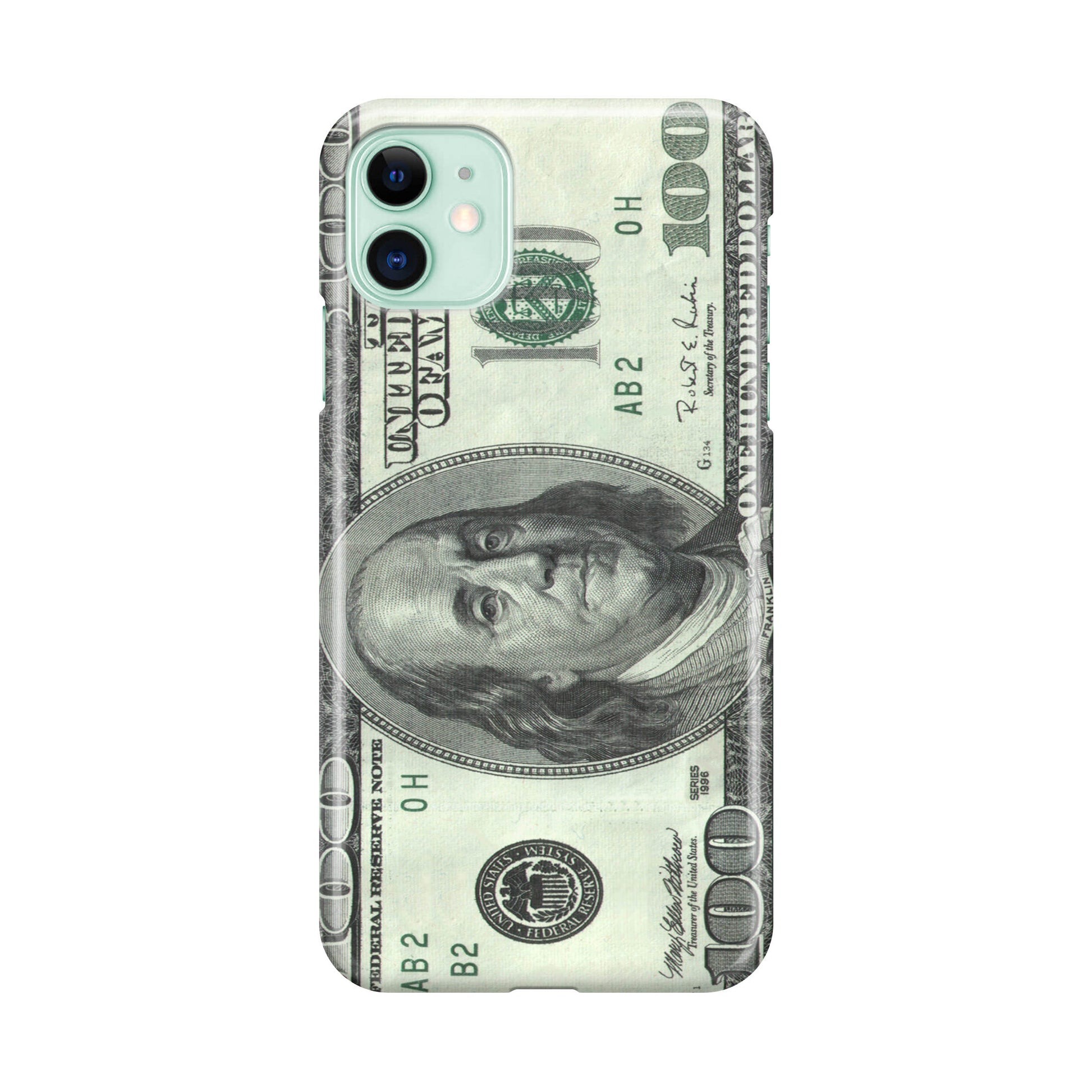 100 Dollar iPhone 12 mini Case