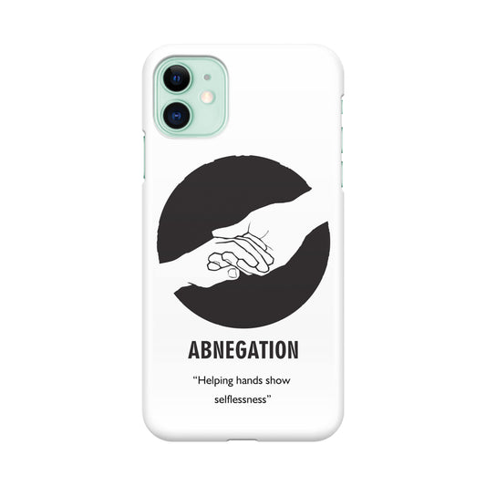 Abnegation Divergent Faction iPhone 11 Case