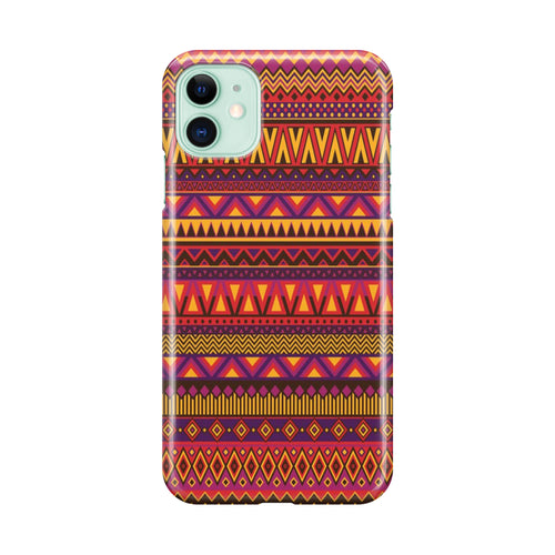 African Aztec Pattern iPhone 12 Case