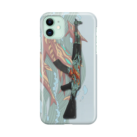 AK-47 Aquamarine Revenge iPhone 11 Case