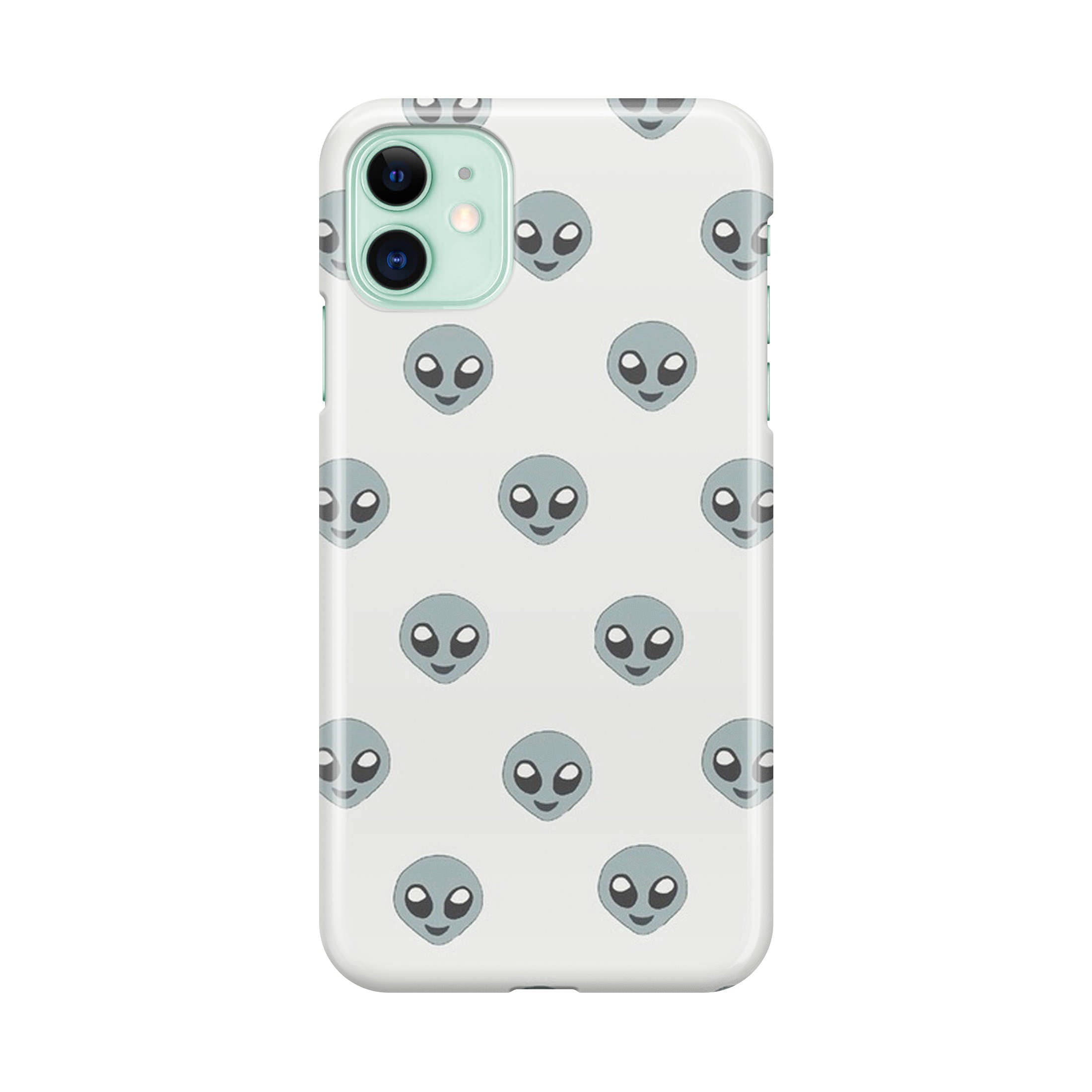 Aliens Pattern iPhone 12 Case