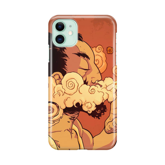 Artistic Psychedelic Smoke iPhone 11 Case