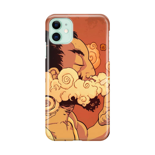 Artistic Psychedelic Smoke iPhone 12 mini Case