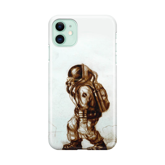 Astronaut Heavy Walk iPhone 12 mini Case
